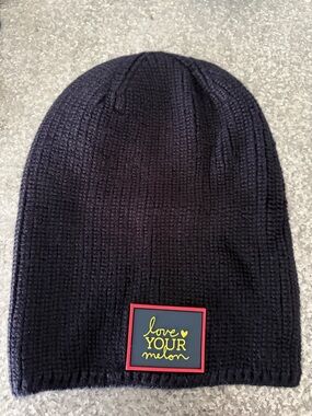 Love Your Melon Navy Blue Beanie